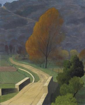 Pont Sur Le Béal Artwork by Felix Vallotton