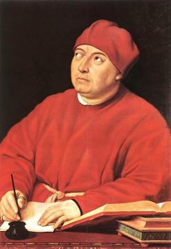 Cardinal Tommaso Inghirami Artwork by Raphael