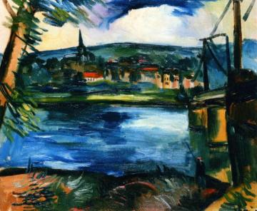 Bougival Artwork by Maurice De Vlaminck