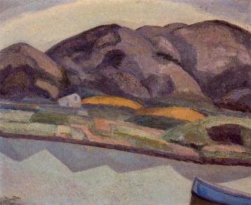 Calm In Bidasoa Artwork by Daniel Vazquez Diaz