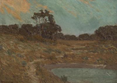 The Old Pond, 1912 Artwork by Granville Redmond