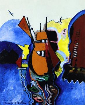 The Tartan Artwork by Francis Picabia