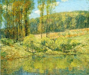 Spring, Navesink Highlands Artwork by Frederick Childe Hassam