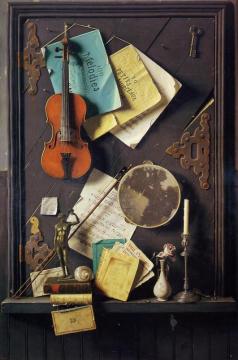 The Old Cupboard Door Artwork by William Michael Harnett