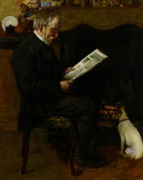 Daily Graphic Artwork by Charles Spencelayh