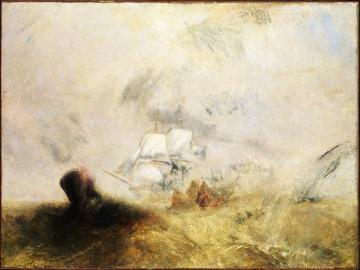 Whalers Artwork by Joseph Mallord William Turner