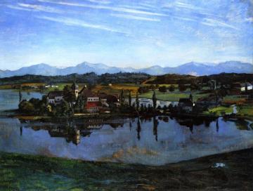 Seeon Abbey Artwork by Wilhelm Trübner