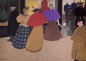 Passerby Artwork by Felix Vallotton