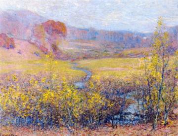 Late Autumn Artwork by Robert Vonnoh