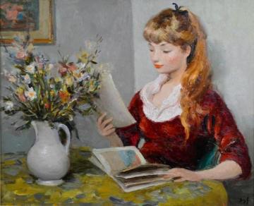 Claudine Artwork by Marcel Dyf