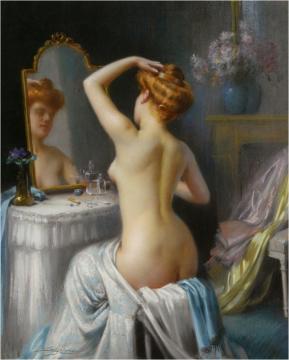 In The Boudoir Artwork by Delphin Enjolras