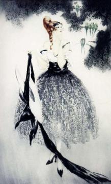 On The Branches Artwork by Louis Icart