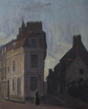 Street Scene In Dieppe Artwork by Walter Richard Sickert