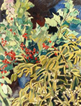 Holly And Mistletoe Artwork by Louis Valtat