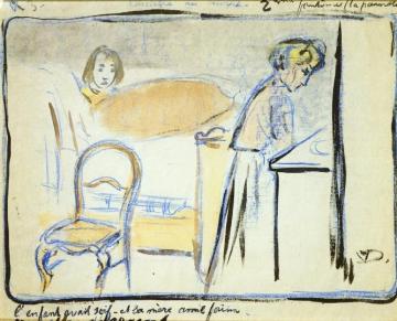 Poverty Artwork by Kees Van Dongen