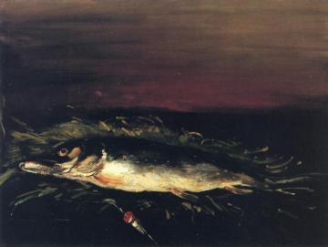 The Fish Artwork by Maurice De Vlaminck