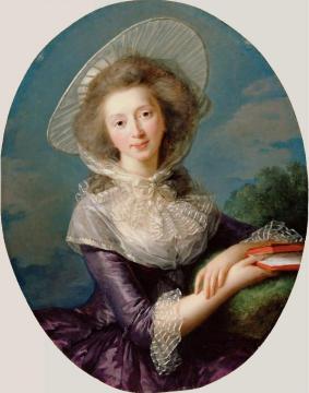 The Vicomtesse De Vaudreuil Artwork by Elisabeth Vigee Le Brun