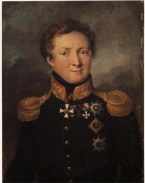 Portrait Of General Gorchakov Artwork by Vasily Tropinin