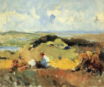 Artist In Plein Air Artwork by Charles W. Hawthorne