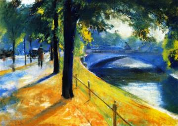 Bridge Over The Landwehr Canal Artwork by Lesser Ury