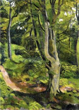 In The Woods Artwork by Suzanne Valadon