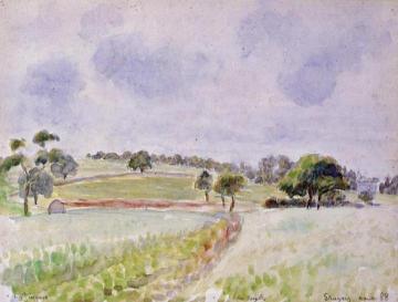 Field Of Rye Artwork by Camille Pissarro