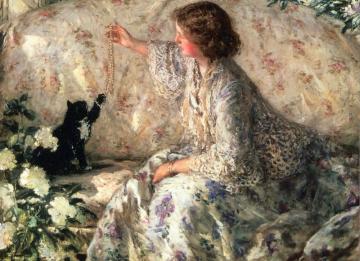 Hydrangeas Artwork by Philip Wilson Steer
