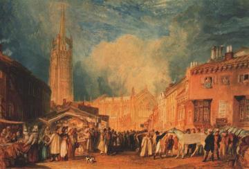 Louth, Lincolnshire Artwork by Joseph Mallord William Turner
