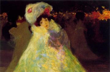 Paris At Night Artwork by Hermen Anglada Camarasa