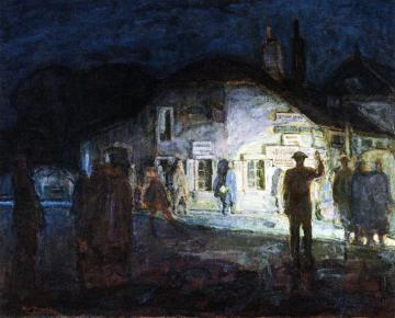 Intersection Of Roads, Neufchateau, World War I Artwork by Henry Ossawa Tanner