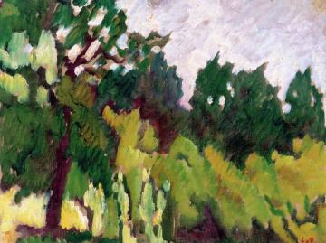 Trees Artwork by Louis Valtat