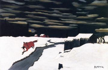The Getaway Artwork by Horace Pippin
