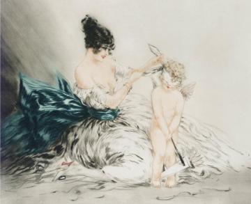 Love So Blind Artwork by Louis Icart