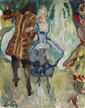 Garden Party (study) Artwork by Leo Putz