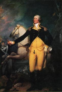 George Washington Before The Battle Of Trenton Artwork by John Trumbull