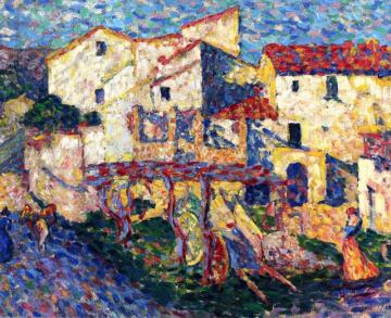 Spanish Landscape Artwork by Louis Valtat