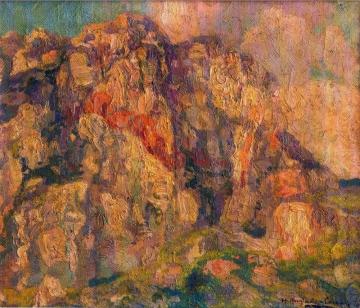 Mallorca Landscape Artwork by Hermen Anglada Camarasa