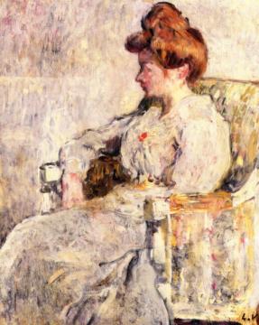 Portrait Of A Woman Artwork by Louis Valtat