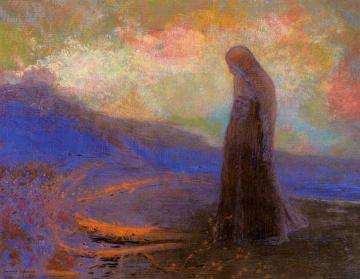 Reflection Artwork by Odilon Redon