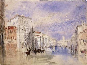 Venice, The Palazzo Balbi on the Grand Canal Artwork by Joseph Mallord William Turner