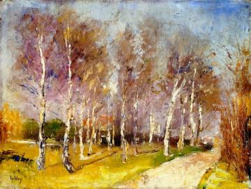 Herbstlandschaft (mark Brandenburg) Artwork by Lesser Ury