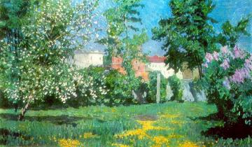 Spring Landscape Artwork by Igor Grabar