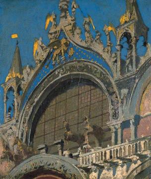 The Horses Of St Mark's, Venice Artwork by Walter Richard Sickert