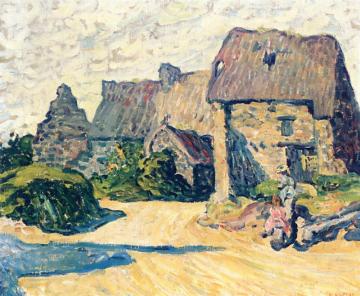Cottages Artwork by Louis Valtat