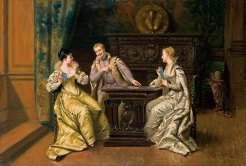 Playing Cards Artwork by Wladyslaw Bakalowicz