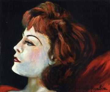 Woman's Head Artwork by Francis Picabia