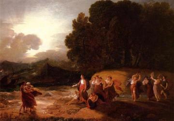 Calypso's Reception of Telemachus and Me Artwork by Benjamin West