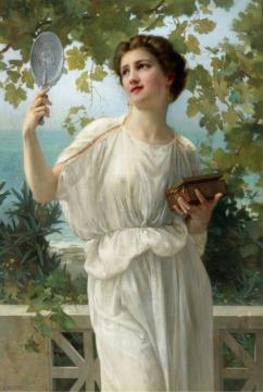 Admiring Beauty Artwork by Guillaume Seignac