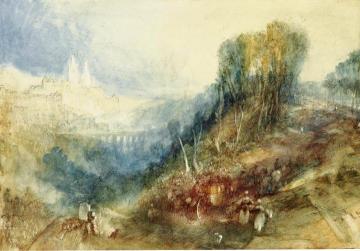 Lausanne from the West Artwork by Joseph Mallord William Turner