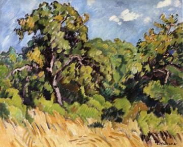 Choisel Landscape Artwork by Louis Valtat